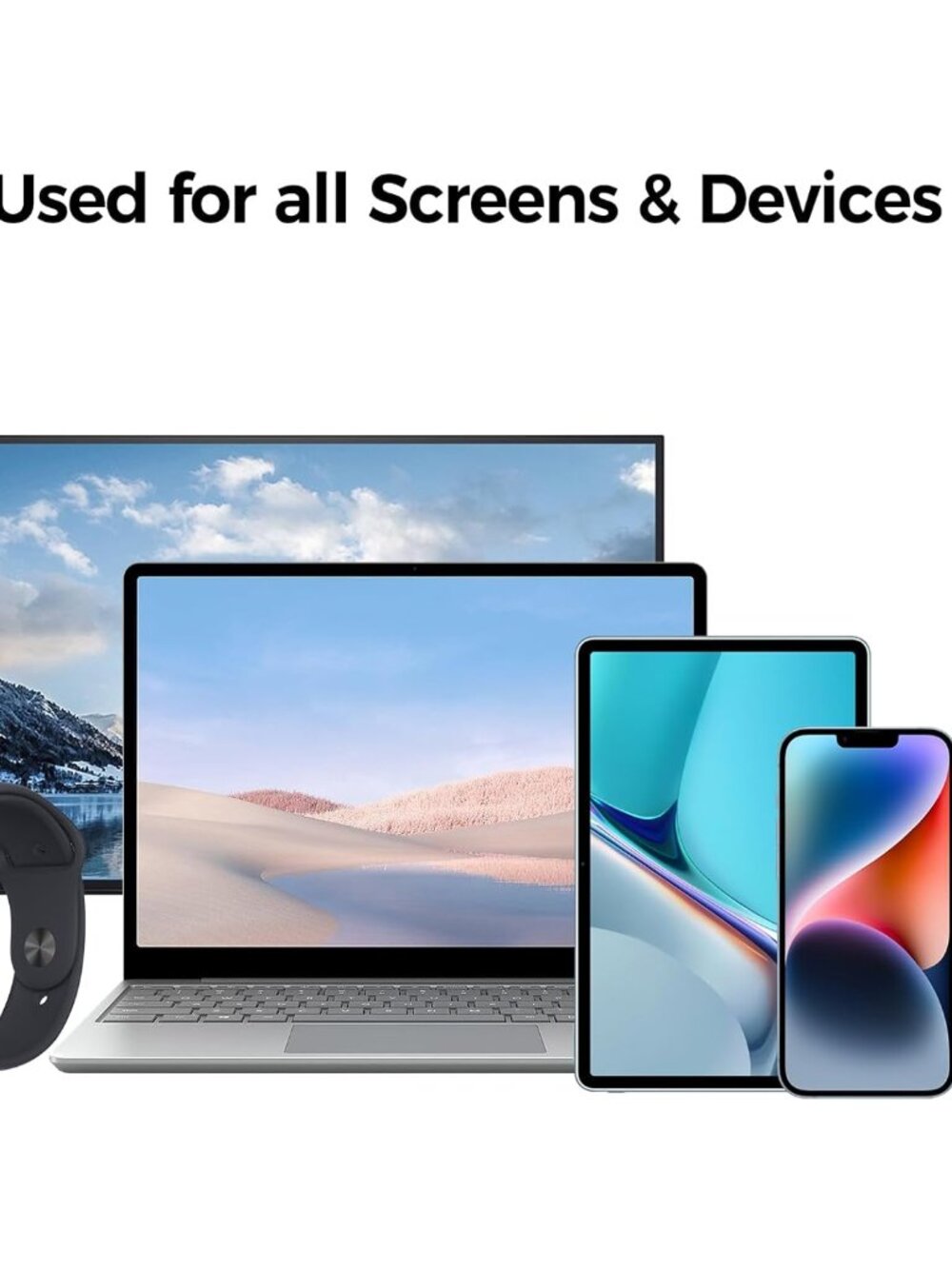 Laptop Screen Cleaner Spray, Electronics Touchscreen Mist Cleaning Spray for Mon - Picture 5 of 8
